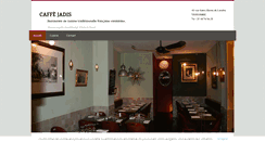 Desktop Screenshot of caffe-jadis.com